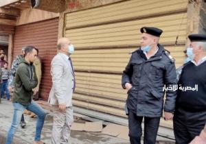 حملات تفتيشية لإعادة الانضباط لشوارع حي عين شمس