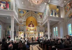 أسقف أوتاوا ومونتريال يشارك بحفل تنصيب مطران الروم الكاثوليك بكندا
