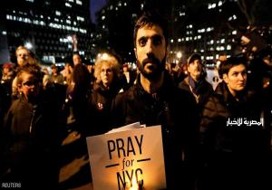 تأبين ضحايا هجوم مانهاتن بالشموع والدراجات