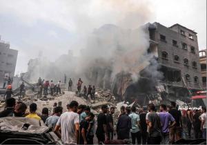 القاهرة الإخبارية: 6 شهداء جراء قصف الاحتلال الإسرائيلي منزلا في حكر الجامع وسط غزة