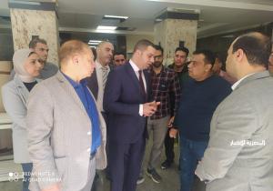 نائب محافظ بورسعيد يتفقد أعمال التطوير الجارية بمستشفى التضامن