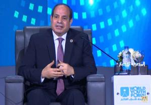 الرئيس السيسي: العمل في مصر لم يتوقف لحظة خلال أزمة كورونا وسنتجاوز آثارها قريبًا