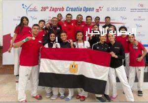 وزير الرياضة يُشيد بإنجازات أبطال مصر في التايكوندو والسباحة والجمباز في بطولات العالم