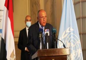 وزير الخارجية: مصر والسودان يرفضان الإجراء الأحادى بالملء الثانى لسد النهضة