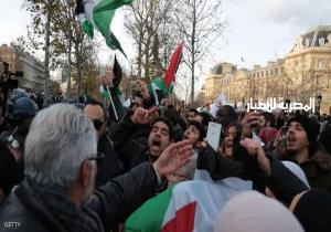 فرنسا.. تظاهرات رافضة لـ"قرار القدس" تسبق زيارة تنانياهو