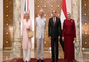 الرئيس السيسى للأمير تشارلز: الزيارات الملكية البريطانية لمصر علامات بارزة