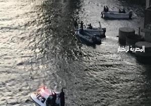 غرق 5 أشخاص في سقوط ميكروباص من أعلى معدية في النيل ببني سويف