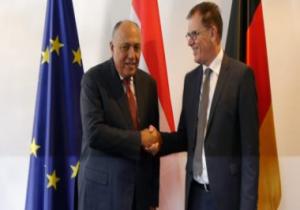مستشار الأمن القومى الألمانى يؤكد لشكرى دعم مصر فى حربها ضد الإرهاب
