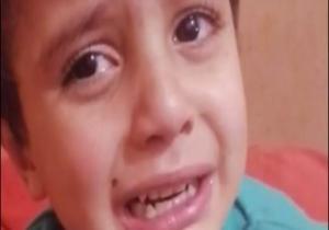 طفل من كفر الشيخ ينهمر فى البكاء بعد هزيمة الزمالك أمام الأهلى