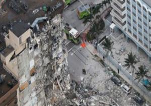 ارتفاع عدد ضحايا انهيار مبنى فى فلوريدا إلى 95 شخصا
