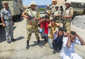 بشمال سيناء مقتل 5 عناصر مسلحة على يد «الجيش الثاني» وضبط 12 آخرين 