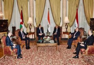 "أ.ش.أ".. انتهاء الاجتماع السُداسى لوزراء خارجية ورؤساء أجهزة مخابرات مصر والأردن والعراق