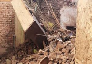 مصرع شخص وإصابة 2 آخرين فى انهيار منزل بكفر الشيخ