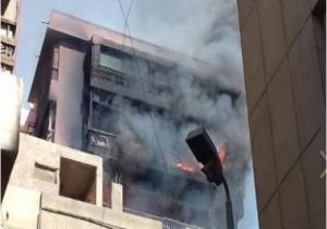 جامعة الأزهر: لا وفيات بحادث حريق مستشفى الحسين