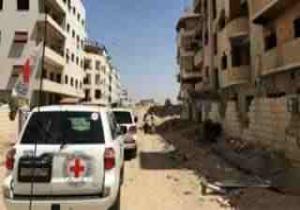 سوريا: دخول مساعدات الغذائية لبلدة "داريا " المحاصرة لأول مرة منذ 2012
