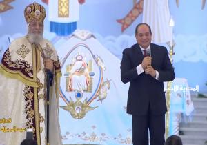 الرئيس السيسي يُهنئ الأقباط والبابا تواضروس ويتمنى أن يكون 2023 عام سلام وأمان على مصر والعالم