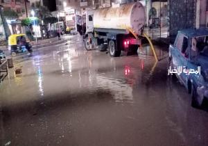 الأمطار لا تتوقف بكفرالشيخ وجهود لرفع المياه ليلا في 4 مراكز واستمرار رفع حالة الطوارئ