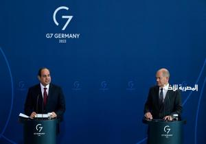 نص كلمة الرئيس السيسي في المؤتمر الصحفي المشترك مع المستشار الألماني