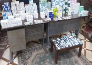 ضبط 22 ألف قرص وعلب أدوية مخدرة داخل صيدلية بالمنصورة