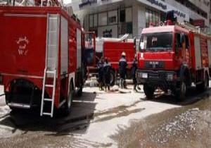 "الحماية المدنية" تسيطر على حريق هائل اندلع بمحلات فى طنطا