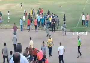 حرب شوارع في مباراة سمنود والسنبلاوين بالقسم الثالث بسبب هدف فى الوقت الضائع