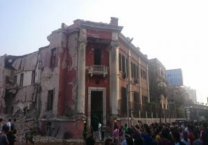 النيابة تكلف الخبراء الهندسيين بفحص أضرار انفجار" القنصلية الإيطالية "