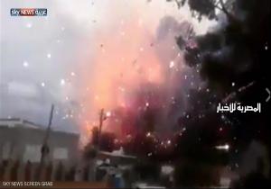 انفجار مستودع ألعاب نارية في إسرائيل