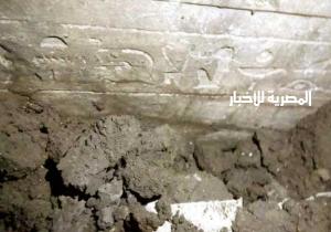 العثور على جدران فرعونية في موقع حفر للصرف الصحي في دنديط بميت غمر
