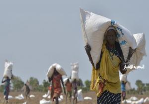الأمم المتحدة توزع الغذاء في مناطق بجنوب السودان