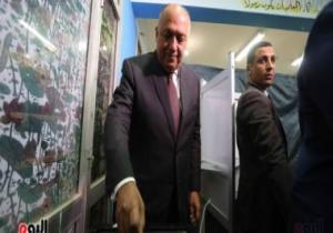 وزير الخارجية: إقبال المصريين بالخارج على التصويت يعكس اهتمامهم بقضايا الوطن