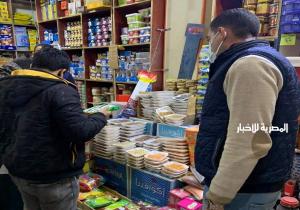 تحرير ١٢ محضرا خلال حملة على أسواق سيدي سالم في كفرالشيخ