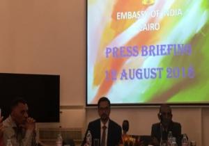 سفير الهند بالقاهرة: التجارة بين البلدين حققت 3.68 مليار دولار هذا العام
