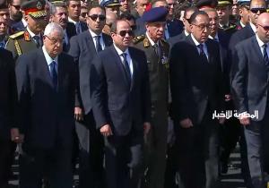 بث مباشر.. مراسم تشييع جنازة المهندس شريف إسماعيل بحضور الرئيس السيسي