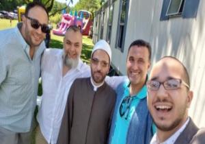 صوره.. المسلمون فى الولايات المتحدة يحتفلون بعيد الفطر المبارك