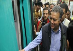 وزير النقل: شراء 6 قطارات مكيفة جديدة لخط المترو الثانى بـ2.42 مليار جنيه