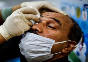 قافلة طبية لمرضى العيون ضمن مبادرة "عنيك في عنينا " بقرية الشوكة بدمنهور .