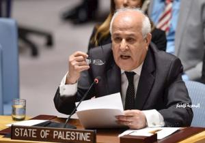 رياض منصور: نتخذ كل الإجراءات للحصول على عضوية كاملة لفلسطين بالأمم المتحدة