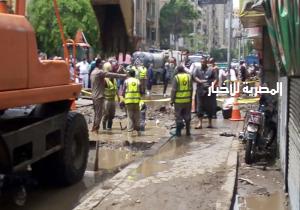 محافظ القاهرة يكلف بإصلاح كسر ماسورة مياه تغذي حيي الساحل وروض الفرج