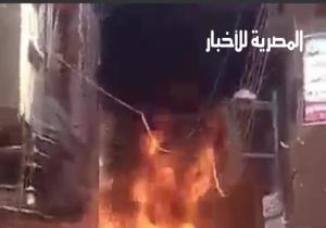 حريق في عدد من الأشجار بقطعة أرض في فيصل.. والدفع بـ 10 سيارات إطفاء