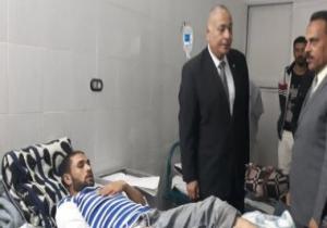 شاهد مصابى حادث أتوبيس الإسكندرية داخل المستشفيات