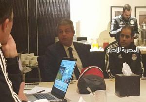 وزير الرياضة  يهنئ منتخب مصر بالتأهل لربع نهائى البطولة