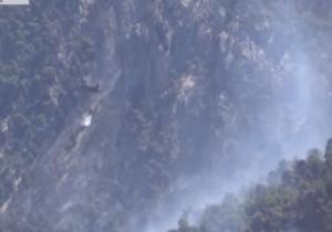اندلاع حريق كبير في غابات اليونان وإخلاء 17 قرية