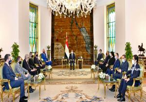 الرئيس السيسي يستقبل رئيس وزراء ألبانيا ويعرب عن تطلع مصر لتوسيع نطاق التعاون المشترك