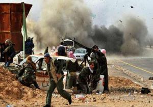  سلاح الجو الليبي يقصف مواقع تابعة لميليشيات "فجر ليبيا" بمحيط مدينة غريان جنوب غربي العاصمة الليبية طرابلس.