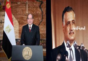 الرئيس السيسي يوجه التحية إلى القائد جمال عبد الناصر في ذكري ثورة يوليو