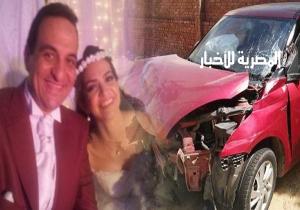 تعرض زوجة ونجلة الفنان هشام إسماعيل لحادث على الدائري..وتحطم السيارة