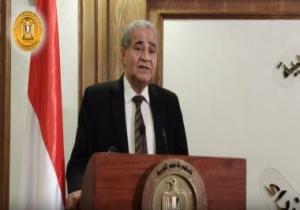 وزير التموين: مصر لديها مخزون استراتيجى كبير من الأرز والسكر والمكرونة