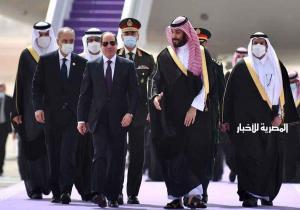 الموقع الرئاسي ينشر فيديو استقبال الأمير محمد بن سلمان للرئيس عبدالفتاح السيسي بمطار الملك خالد في الرياض