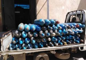 حملات لضبط مستغلى أزمة كورونا ببيع أسطوانات الأكسجين بالسوق السوداء بكفر الشيخ