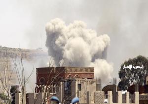 التحالف العربي يقصف معسكر ألوية الصواريخ في صنعاء